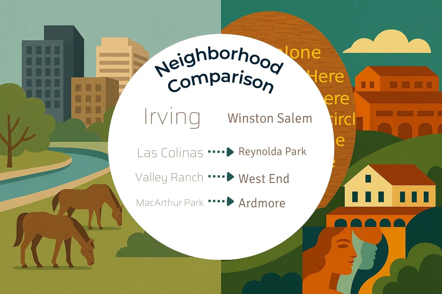 Irving vs Winston Salem Neighborhood Comparison