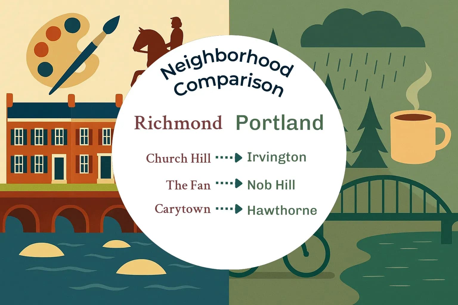 Richmond vs Portland Neighborhood Comparison