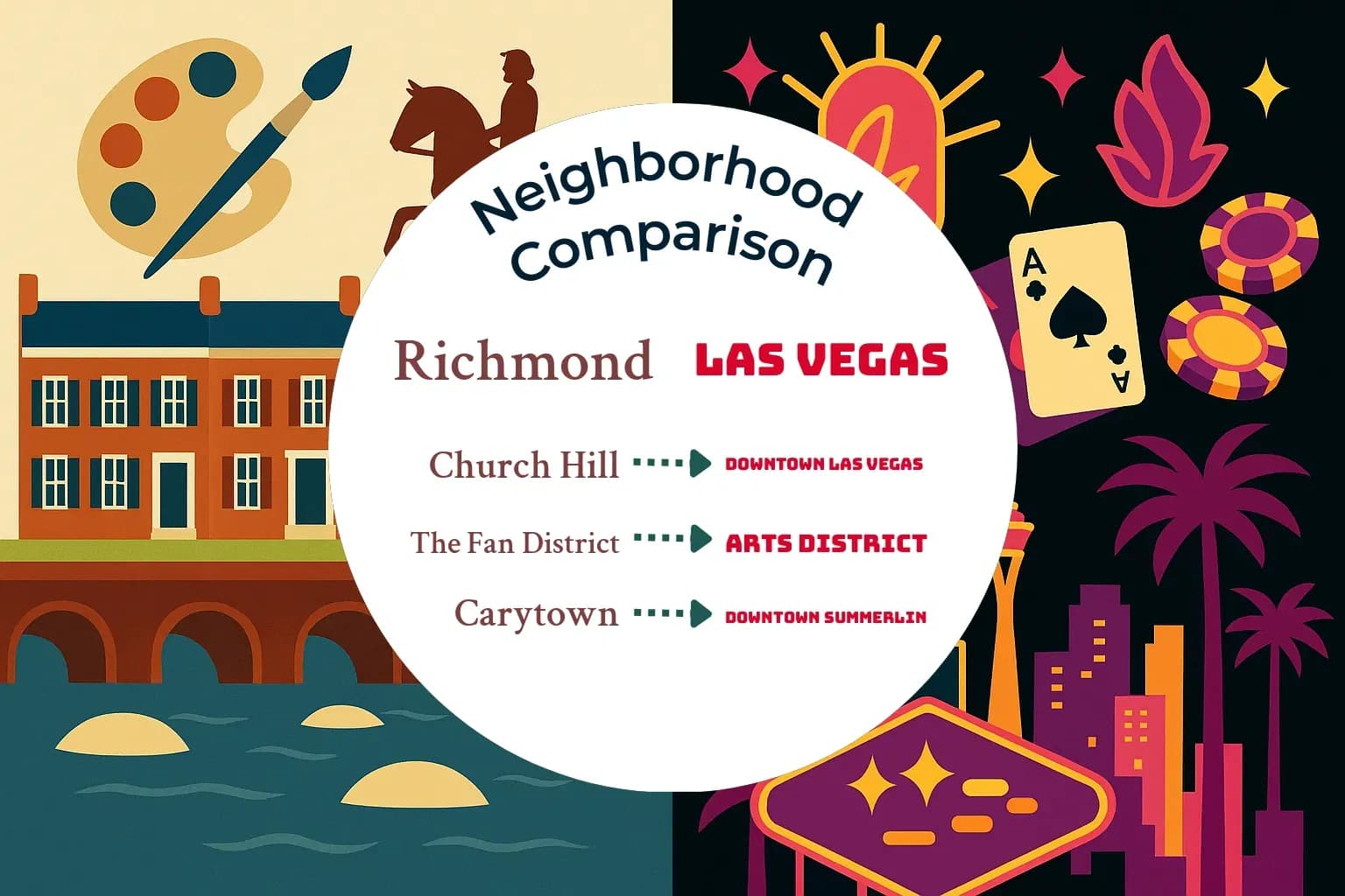 Richmond vs Las Vegas Neighborhood Comparison