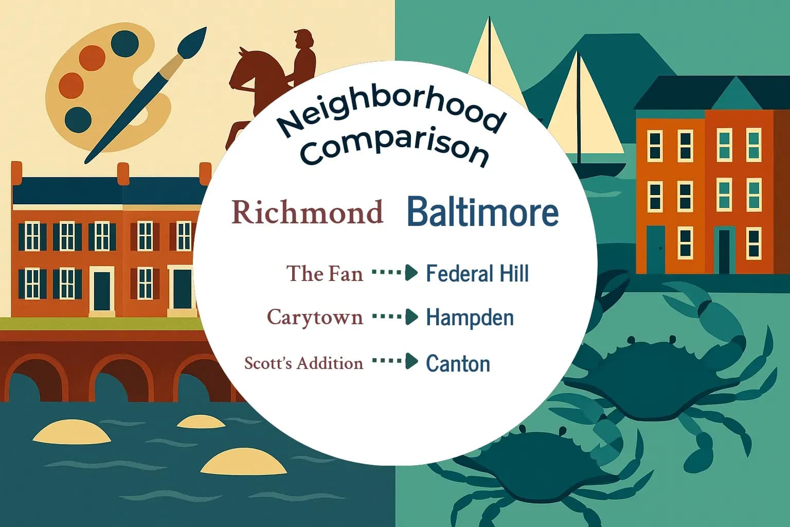 Richmond vs Baltimore Neighborhood Comparison