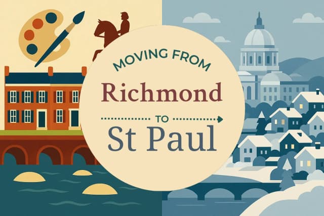 Moving from Richmond to St. Paul