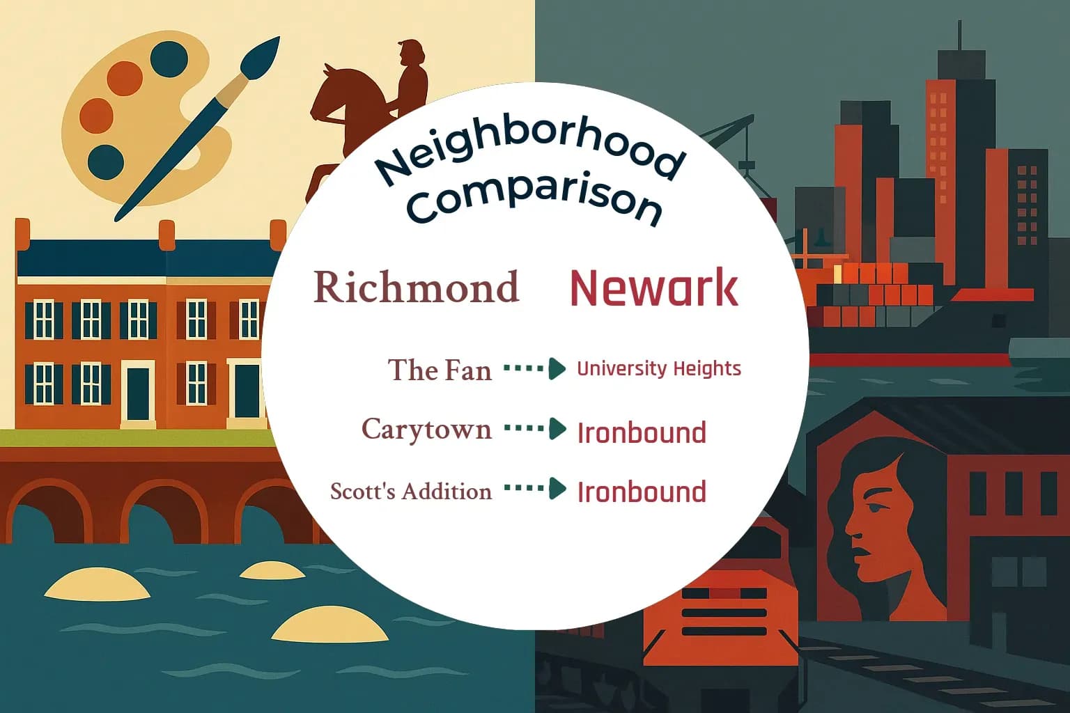 Richmond vs Newark Neighborhood Comparison