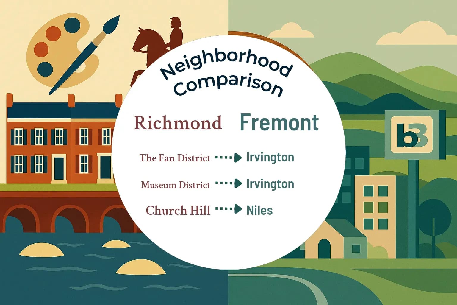 Richmond vs Fremont Neighborhood Comparison