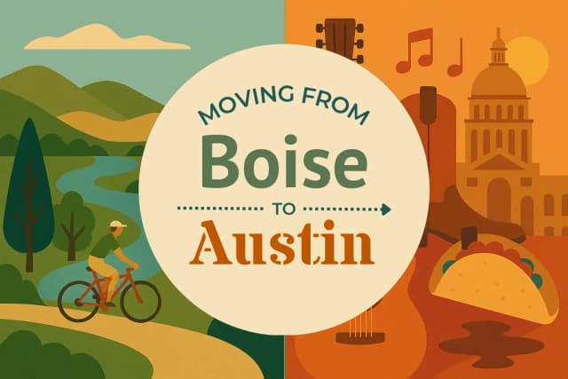 Moving from Boise to Austin