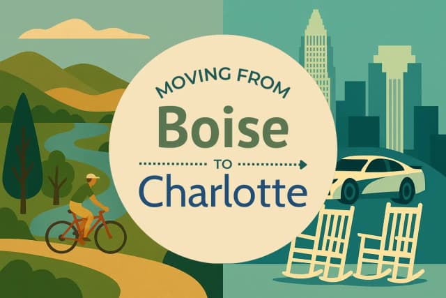 Moving from Boise to Charlotte