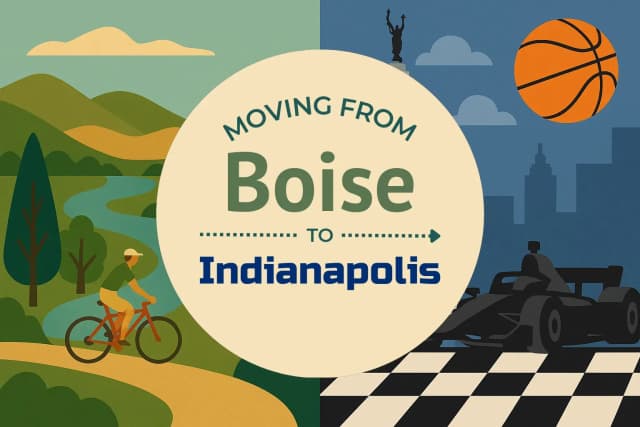 Moving from Boise to Indianapolis