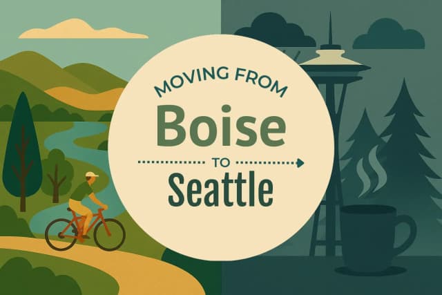Moving from Boise to Seattle