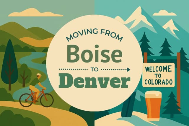 Moving from Boise to Denver