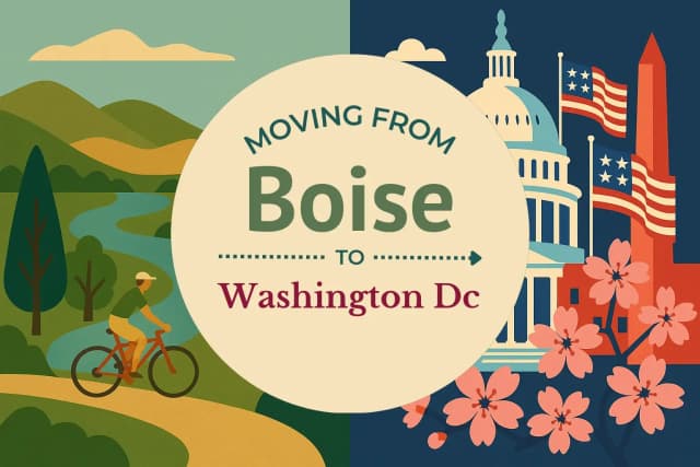 Moving from Boise to Washington DC