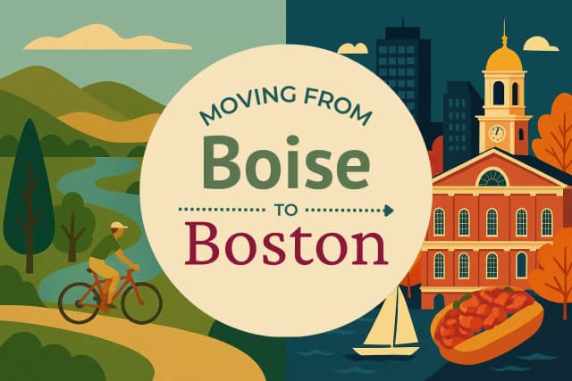Moving from Boise to Boston