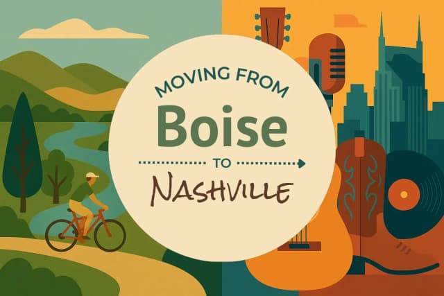 Moving from Boise to Nashville