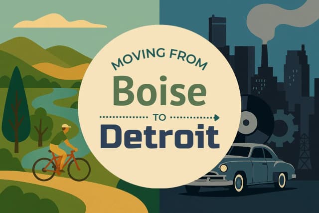 Moving from Boise to Detroit