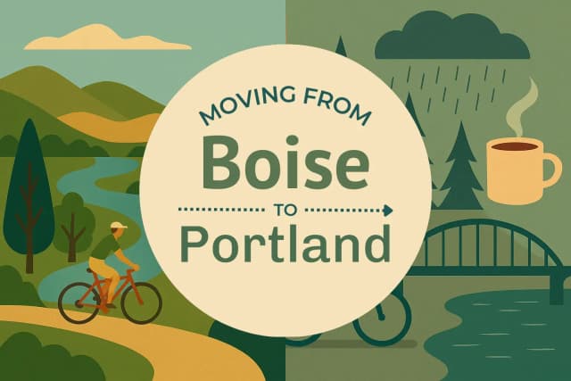 Moving from Boise to Portland