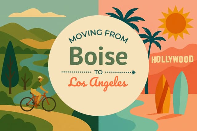 Moving from Boise to Los Angeles