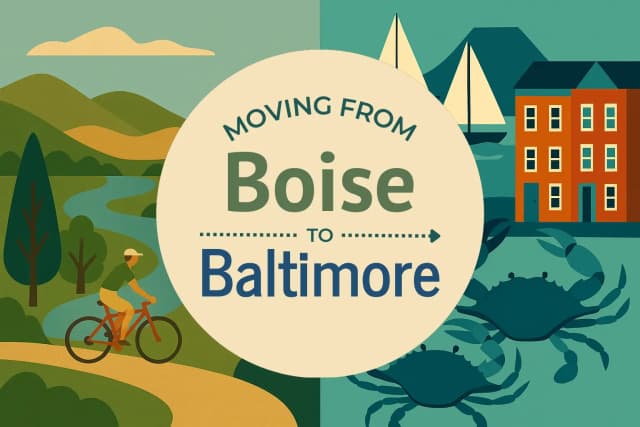 Moving from Boise to Baltimore