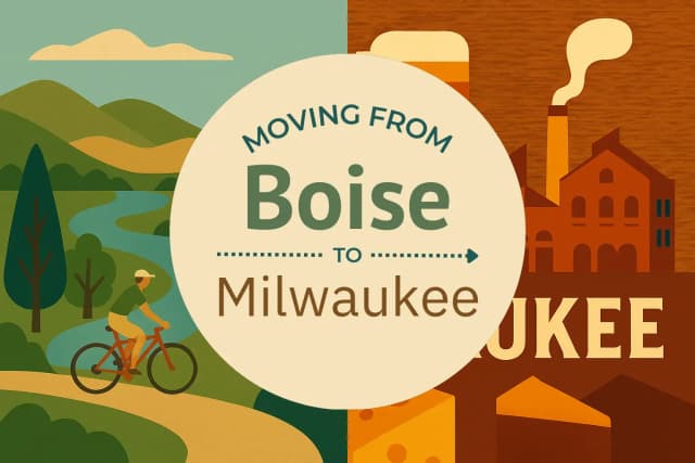 Moving from Boise to Milwaukee