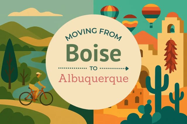 Moving from Boise to Albuquerque