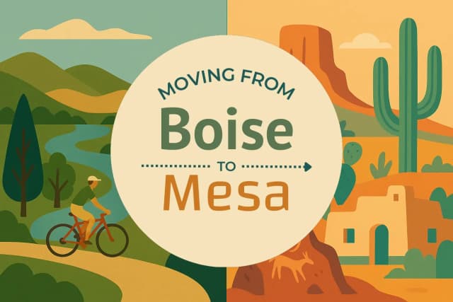 Moving from Boise to Mesa