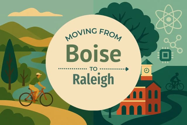 Moving from Boise to Raleigh