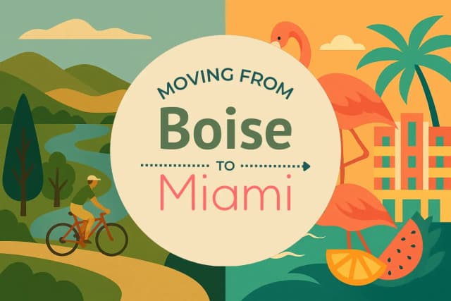 Moving from Boise to Miami