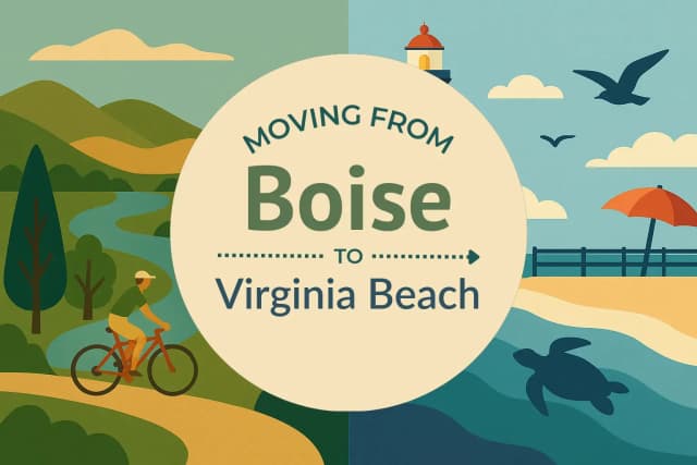 Moving from Boise to Virginia Beach