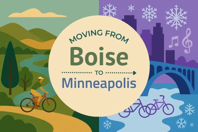 Moving from Boise to Minneapolis