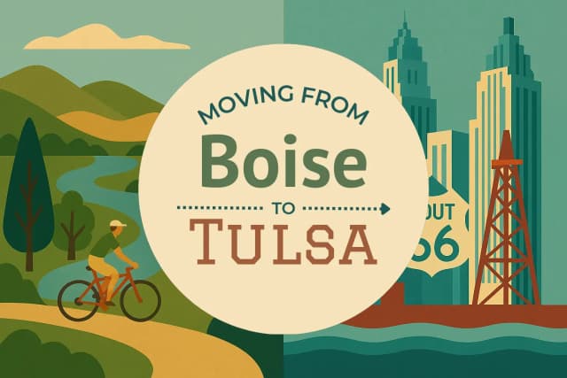 Moving from Boise to Tulsa