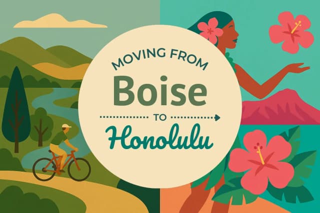 Moving from Boise to Honolulu