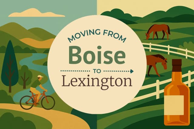 Moving from Boise to Lexington