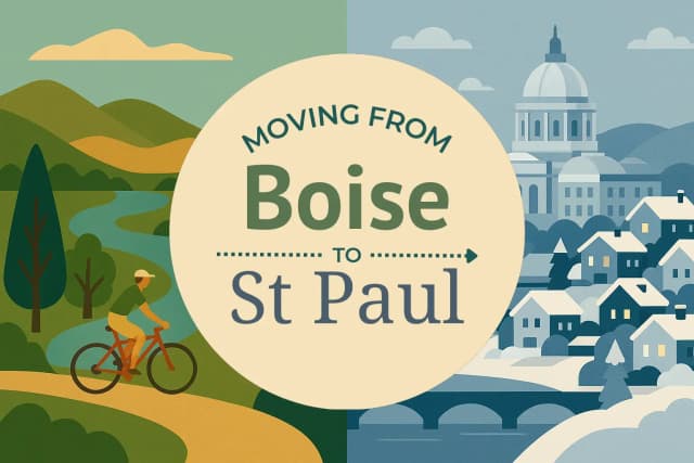 Moving from Boise to St. Paul