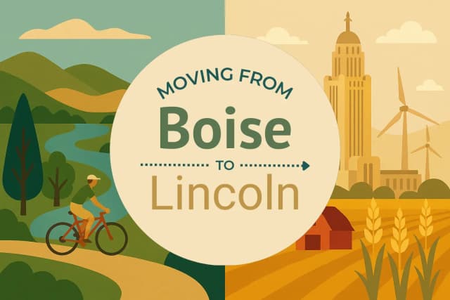 Moving from Boise to Lincoln