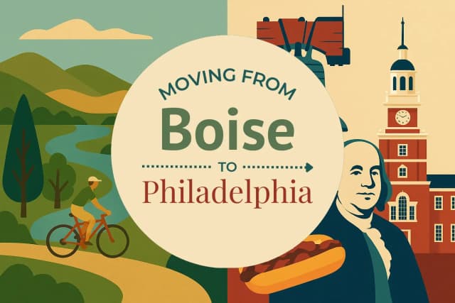 Moving from Boise to Philadelphia