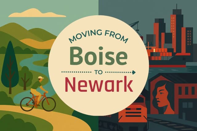 Moving from Boise to Newark