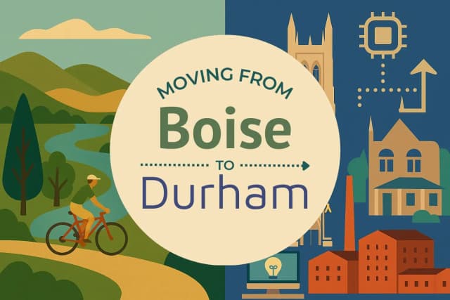 Moving from Boise to Durham