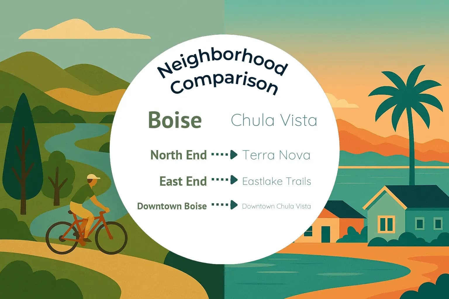 Boise vs Chula Vista Neighborhood Comparison
