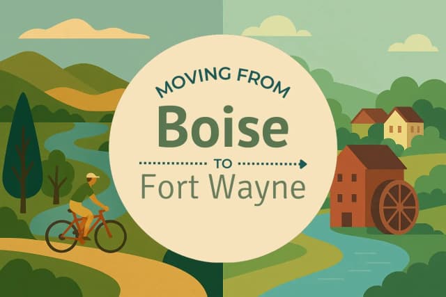 Moving from Boise to Fort Wayne
