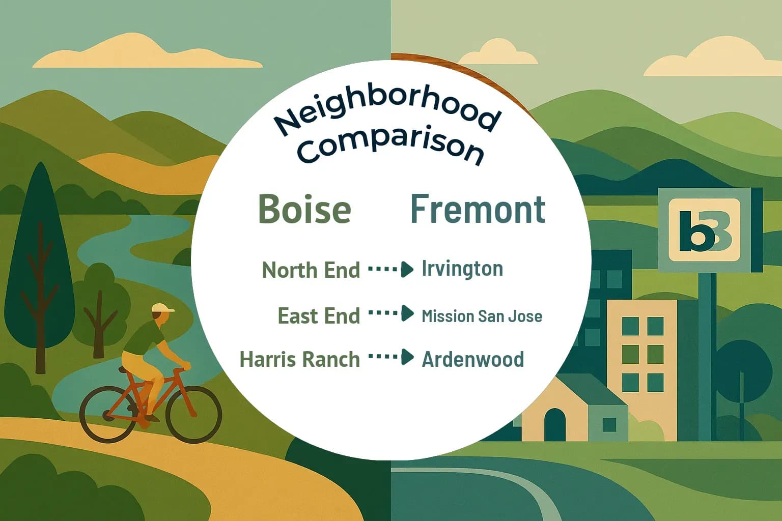 Boise vs Fremont Neighborhood Comparison