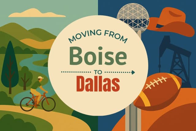 Moving from Boise to Dallas