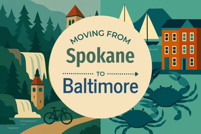 Moving from Spokane to Baltimore