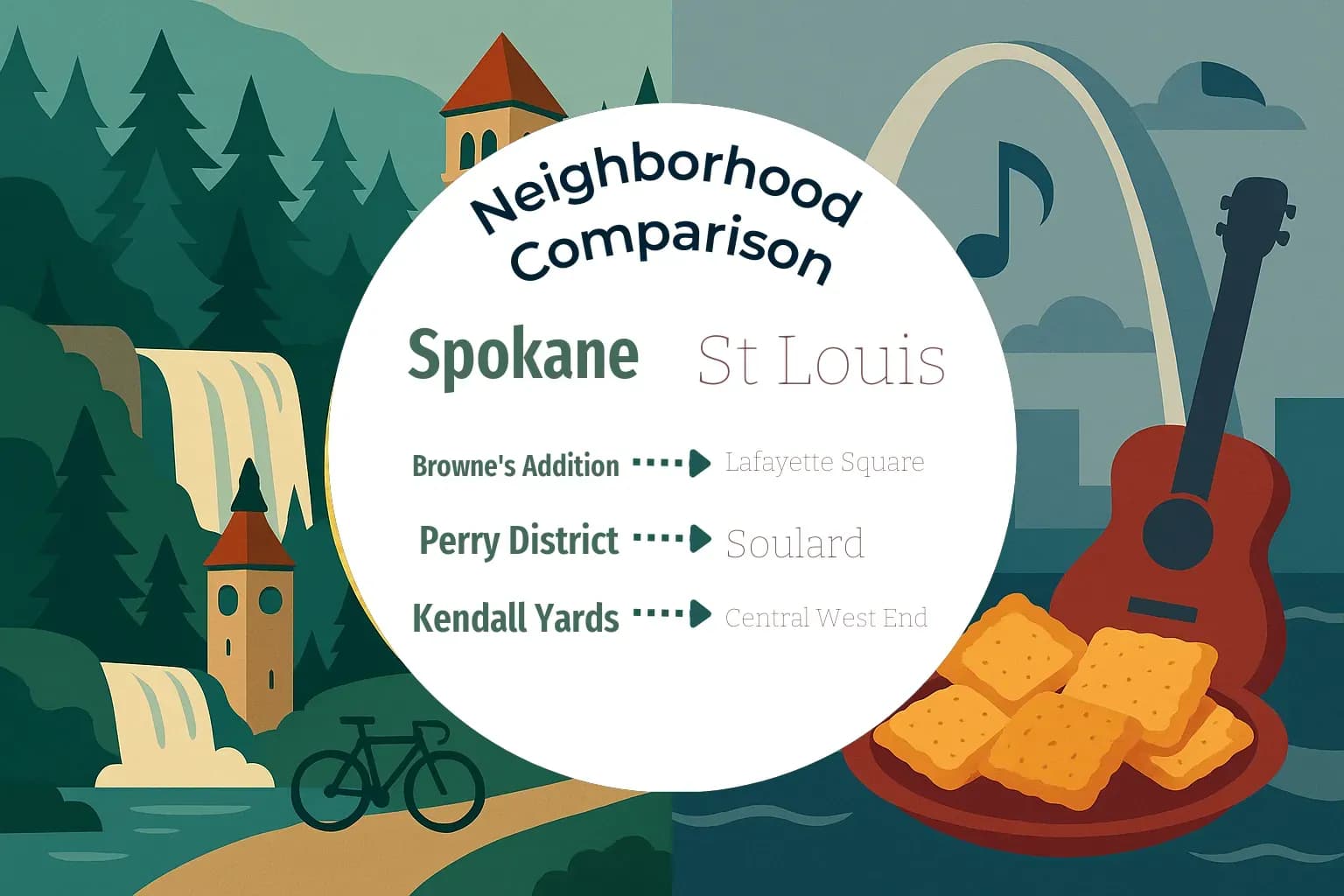 Spokane vs St. Louis Neighborhood Comparison