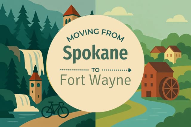 Moving from Spokane to Fort Wayne