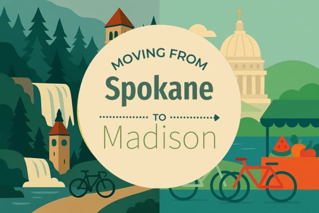 Moving from Spokane to Madison