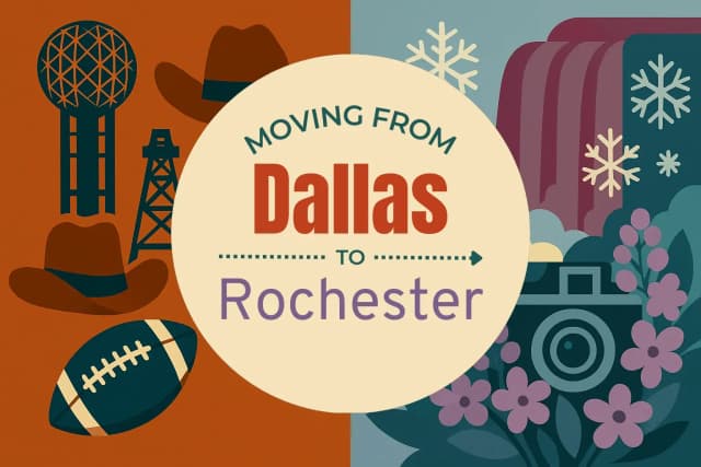 Moving from Dallas to Rochester