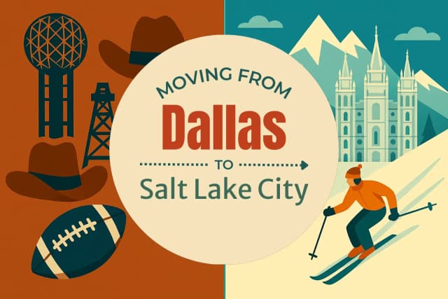 Moving from Dallas to Salt Lake City