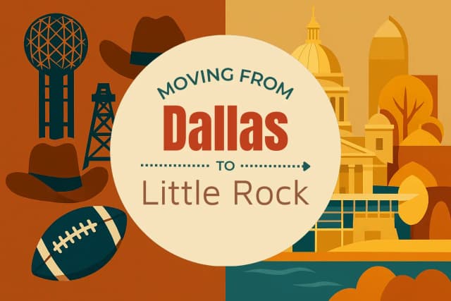 Moving from Dallas to Little Rock