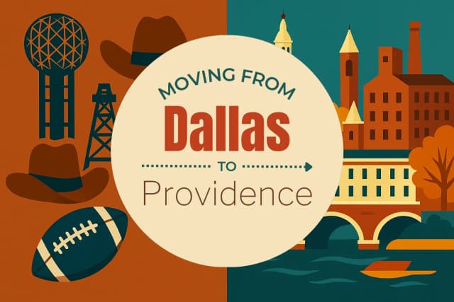 Moving from Dallas to Providence