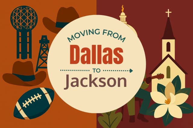 Moving from Dallas to Jackson