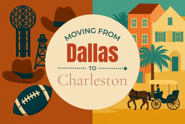 Moving from Dallas to Charleston