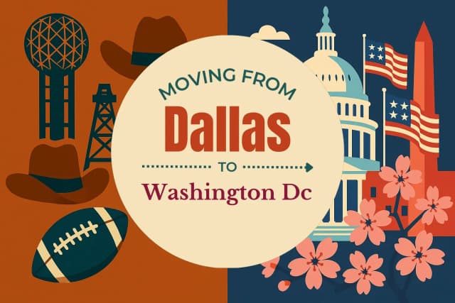 Moving from Dallas to Washington DC