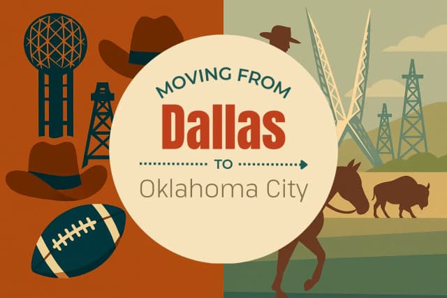 Moving from Dallas to Oklahoma City